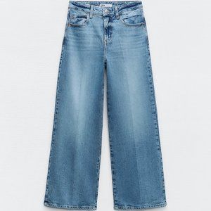 Z1975 HIGH-WAISTED CROPPED STRAIGHT JEANS 28 (US 6) | MID-BLUE REF 616